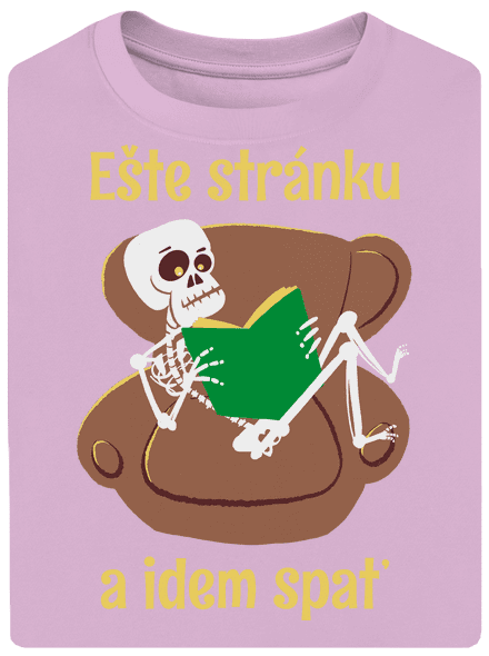 Ešte stránku unisex tričko oversized Orchid