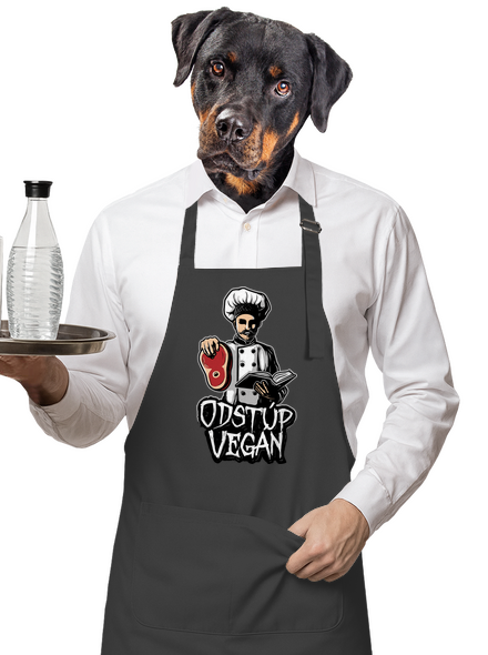 Odstup vegane zástera Dark Grey