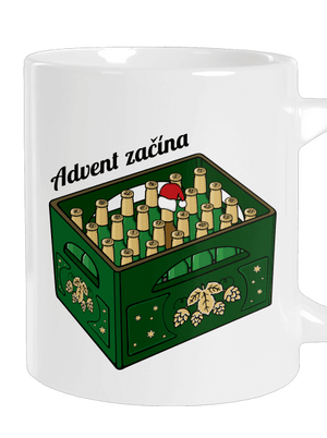 Advent začína veľký hrnček White