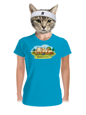 dámske športové tričko