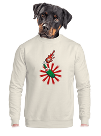 unisex mikina bez kapucne