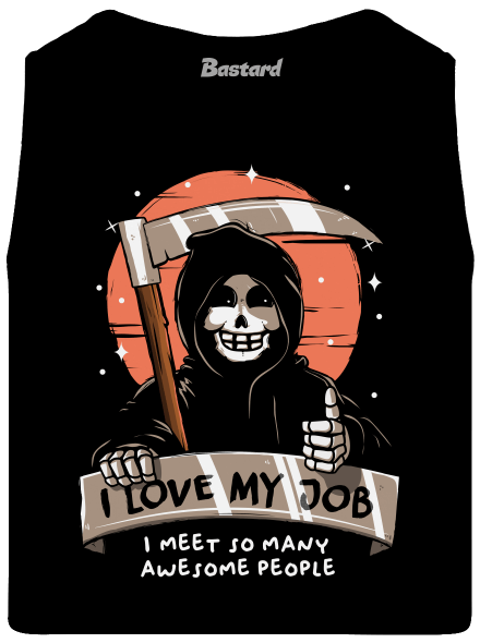 I love my job pánske tielko Black