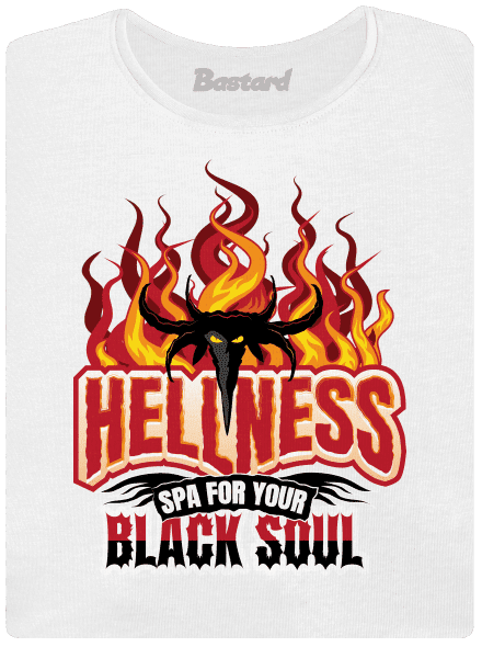 Hellness dámske tričko prémium White