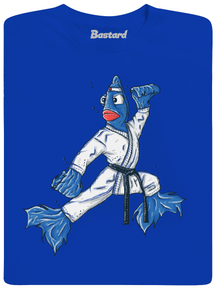 Bojovníčka pánske dlhý rukáv Royal Blue