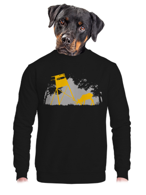 unisex mikina bez kapucne