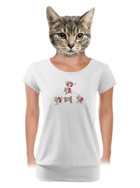 dámske tričko s lemom