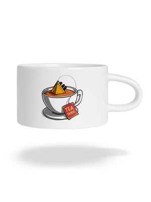 Teatanic hrnček makronka White