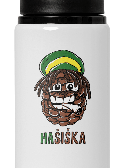 Hašiška flaša na vodu White