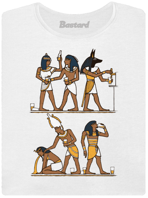 Egyptská párty dámske tričko White