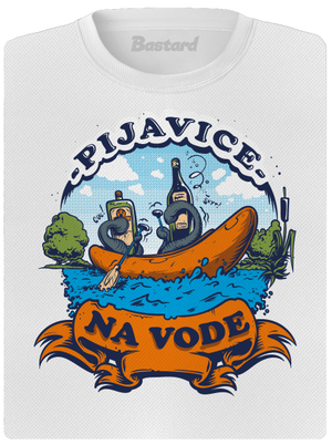 Pijavice na vode dámske športové tričko White