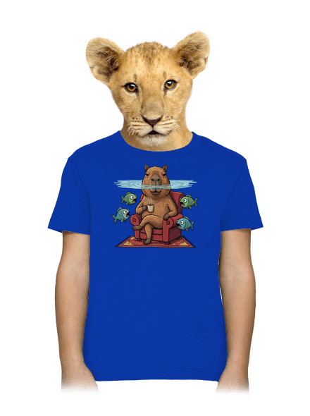 Potopený v pohode detské tričko Royal Blue