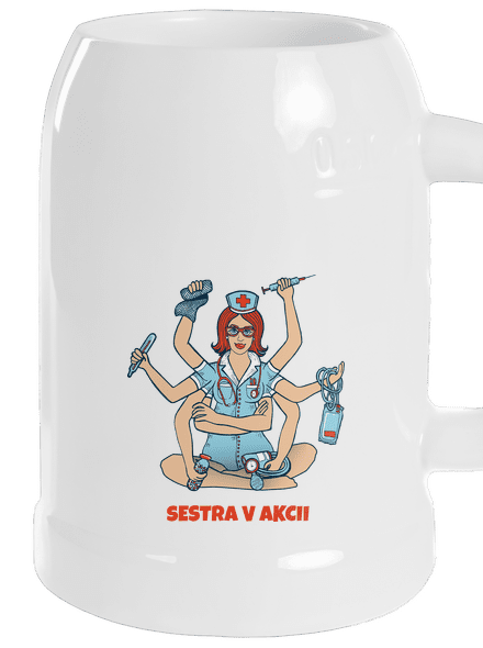 Sestra v akcii polliter White