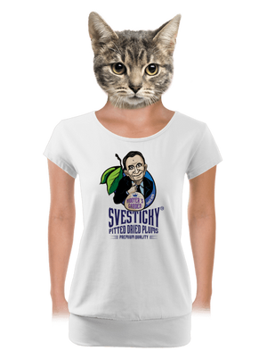 dámske tričko s lemom