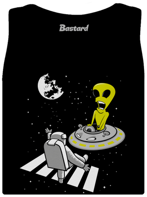 Vesmírny prechod dámske tielko klasické Black