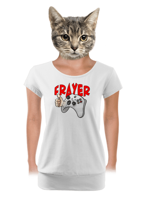 dámske tričko s lemom