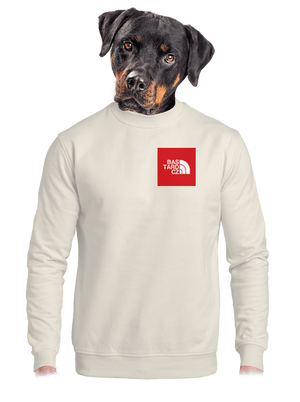 unisex mikina bez kapucne