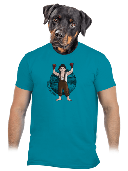 Rocky Bilboa pánske tričko Diva Blue