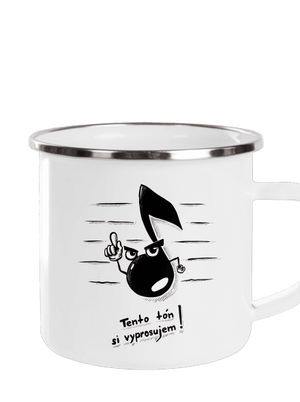 Tón plecháčik White