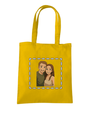 Ghibli efekt z vlastnej fotky taška Sunflower