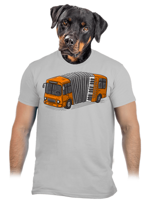 Harmonika pánske tričko Pacific Grey
