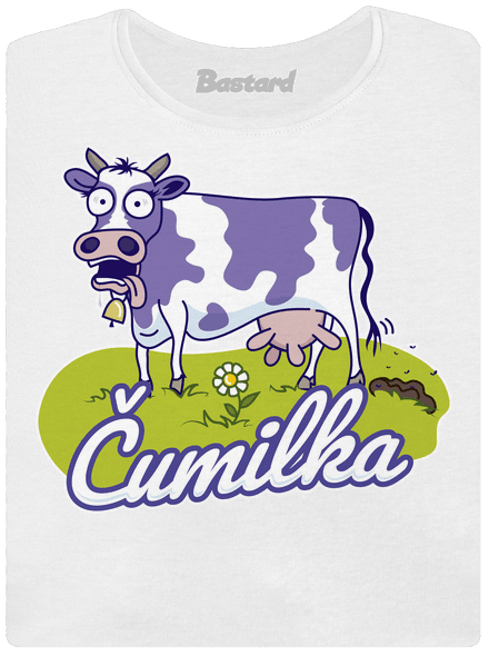 Čumilka dámske tričko White