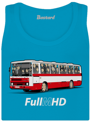 Full MHD dámske tielko klasické Blue Atol