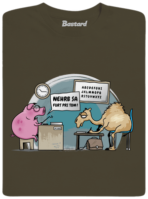 Nehrb sa pánske dlhý rukáv Urban Khaki