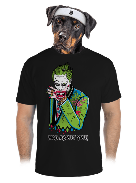 Joker a Harley pánske športové tričko Black