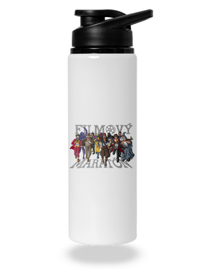 Filmový maratón flaša na vodu White