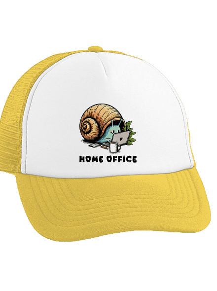 Slimákov home office šiltovka truckerka Sunflower cap