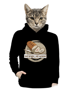 dámska mikina klokanka