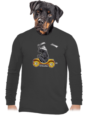 Votrelníček pánske dlhý rukáv Dark Grey