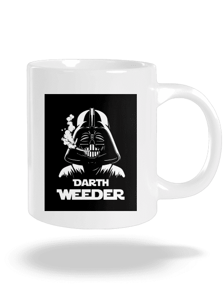 Darth Weeder veľký hrnček White