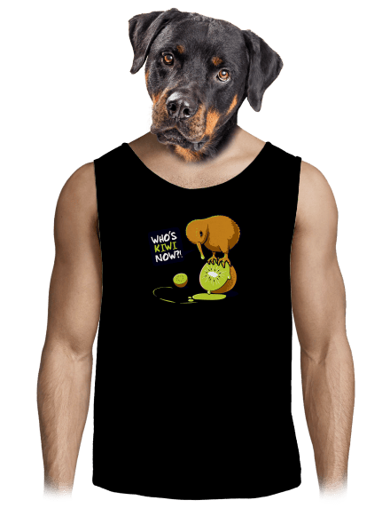Kiwi pánske tielko Black
