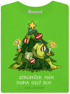 Stačí nazdobiť dámske tričko Apple Green