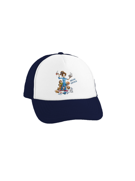 Mamičky home office šiltovka truckerka French Navy cap