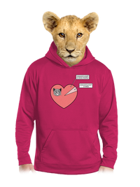 detská mikina klokanka