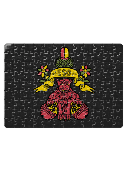 Guľové eso puzzle White
