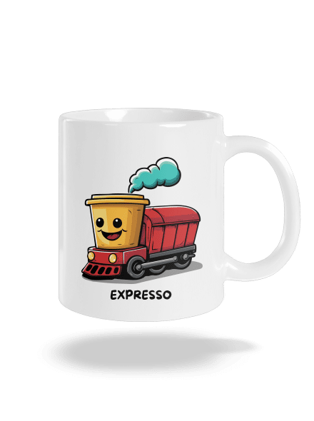 Expresso klasický hrnček White