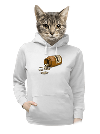 dámska mikina klokanka