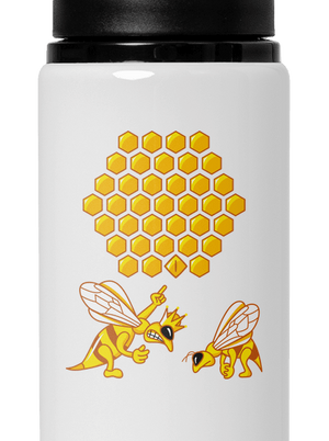 Sladká chyba flaša na vodu White