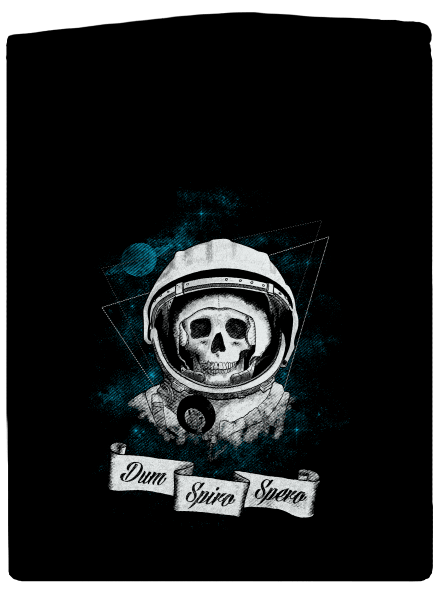 Dum Spiro Spero dámska mikina na zips Black