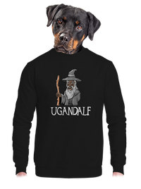 unisex mikina bez kapucne