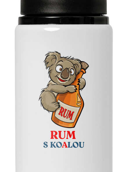 Rum s koalou flaša na vodu White