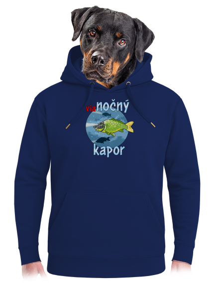 Vianočný kapor unisex mikina premium Navy