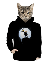 dámska mikina klokanka