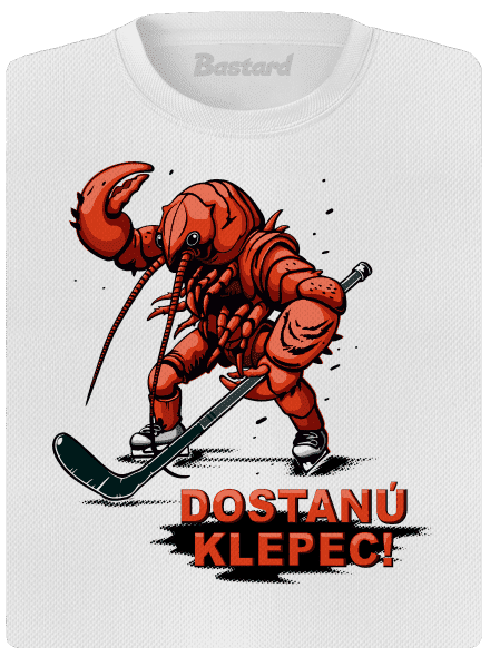 Dostanú klepec dámske športové tričko White