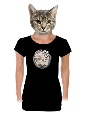 dámske tričko s lemom