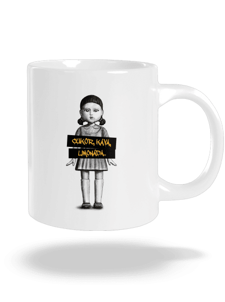 Cukor, káva, limonáda veľký hrnček White