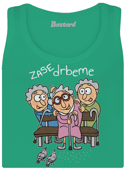 Zase drbeme dámske tielko klasické Mint Mal
